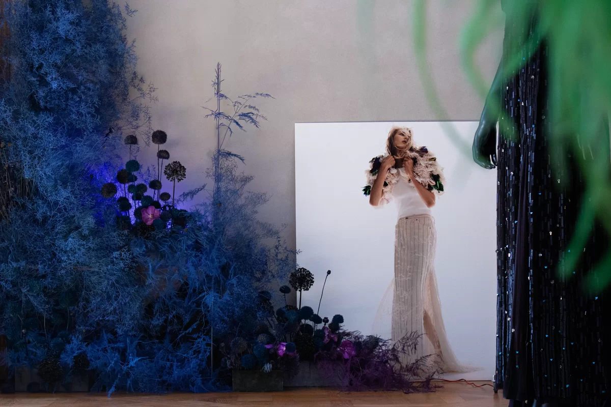 Christelle Kocher for Levi's — presentation space, produced by OFFROW in Paris